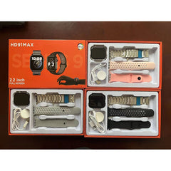 HD91 Max Full Display ( Series 9 ) with 3 straps