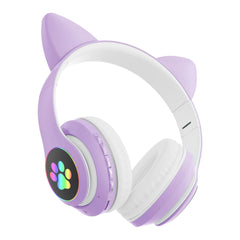 STN 28 Cat Kitty EAR Wireless Headset Colorful Light's