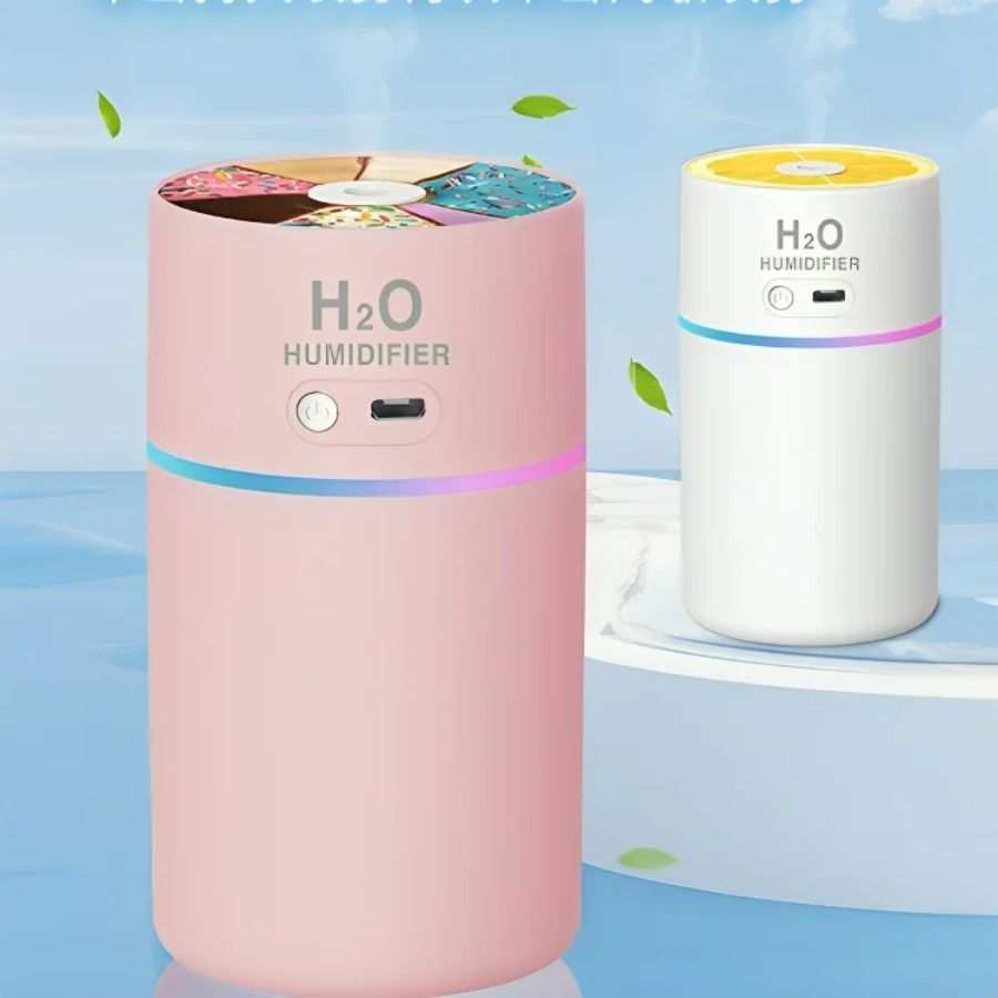 H2O Air Humidifier Cup and RGB Light (N9) - 450ml