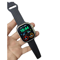 Ultra Smart Watch | 10 in 1 Straps + Jelly Case | Super HD Display | BT Calling | Wireless Charging (Multi Color Straps) | 7in1 | 10in1 | Smart watch