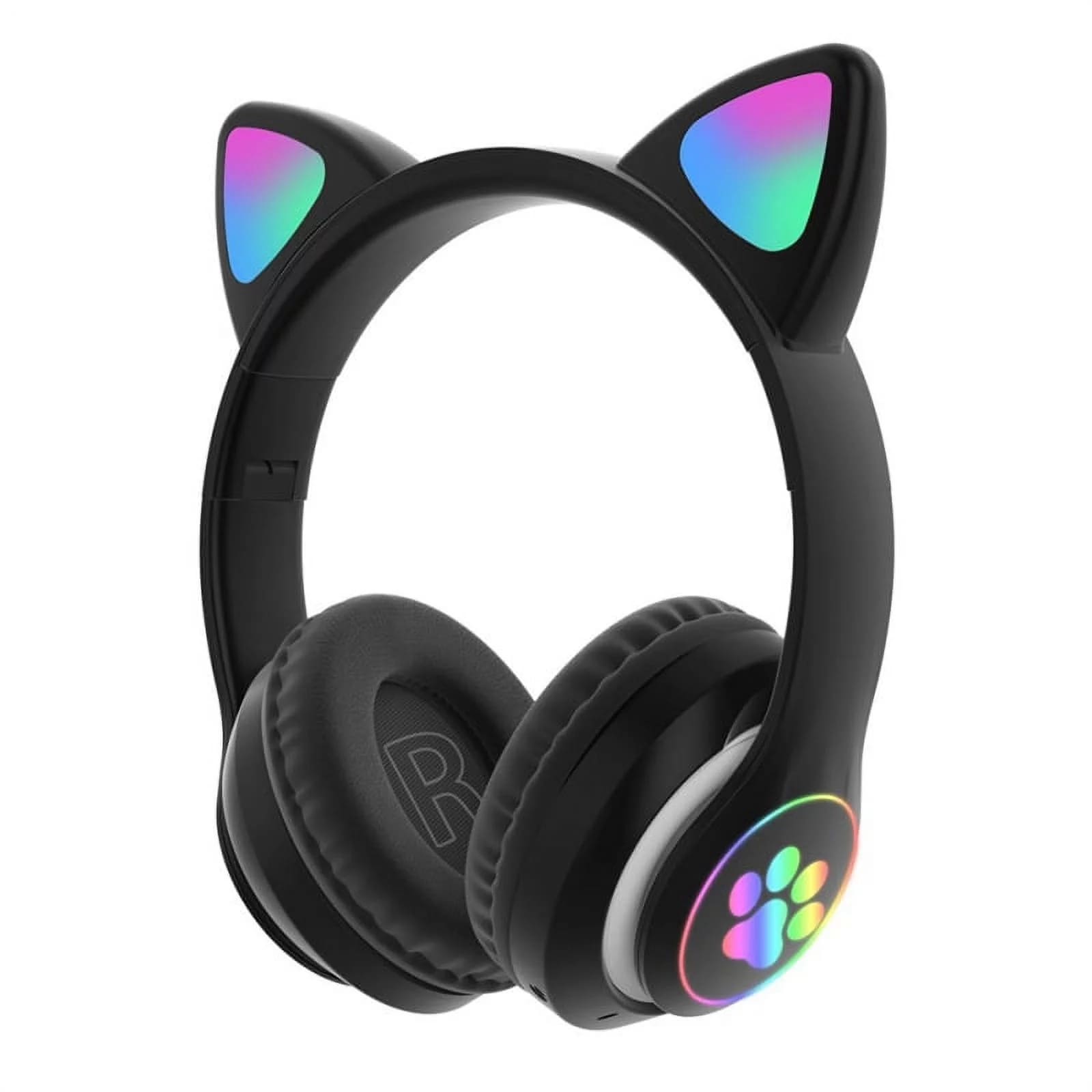 STN 28 Cat Kitty EAR Wireless Headset Colorful Light's