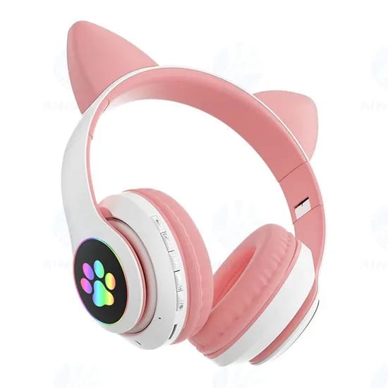 STN 28 Cat Kitty EAR Wireless Headset Colorful Light's