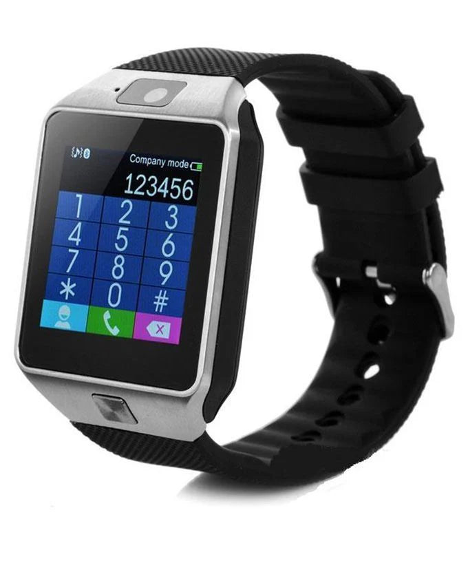 DZ09 Bluetooth Smartwatch with SIM & SD Slot, Touchscreen, Fitness Tracker