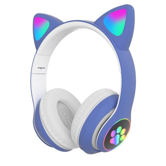 STN 28 Cat Kitty EAR Wireless Headset Colorful Light's